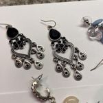 Lot Of 4 Beaded Pierced Earrings Dangle Mix Bead Photo 1