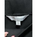 Madison Grey Black Skinny Dress Pants Size PXL Stretch Pull On Crop Elastic Band Photo 2