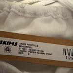 SKIMS logo pointelle mini dress Color pacific floral print Photo 3