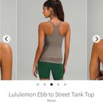 Lululemon ebb to street tank rover size 4 Photo 4