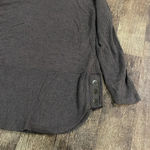 Westbound  Beige Chocolate Buttery Soft Long Sleeve Button Details Photo 1