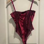 Haute Monde  Bodysuit Sheer Velvet  Photo 1