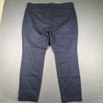 Old Navy  Pants Women 18 Navy Blue Skinny Stretch Adjustable Waist Flat Front NWT Photo 8