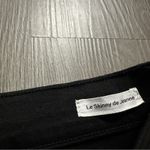 frame denim Frame Noir Coated Le Skinny de Jeanne Mid Rise Black Skinny Jeans Size‎ 26 Photo 6