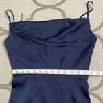 NBD  Shelby Gown in Navy Blue front slit maxi Dress size XS Photo 8