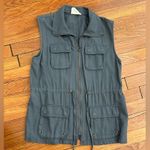 Maison Jules  Women’s Grey Utility Vest Photo 0