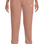 Nike  Sportswear Club Fleece Mid-Rise Joggers NWT Rose Gold/ White Medium Photo 0