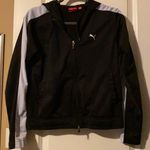 Puma track jacket hoodie black and grey y2k vintage Photo 0