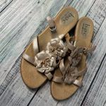 B.O.C. Born Concept Metallic Gold Flower Sandals Women's 11 Photo 0