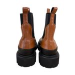 ALLSAINTS NEW  Harlee Tan Brown Leather Boots Chunky Lug Sole Sz 8 US 38 EU Photo 5