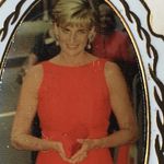 2008 MBI Diana Wearing Red Dress Pin Photo 1