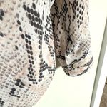 EXPRESS The Portofino Shirt Snake Skin Print Button Down Size Small Photo 7