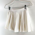 Lululemon  High-Rise Pleated Tennis Mini Skirt Skort White 4 Photo 6