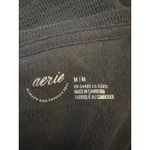 Aerie  Gray Cropped Gray Sweater Size Medium Photo 2