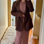 Reformation NWT Kinsley Pink Sparkle Maxi Dress Photo 3