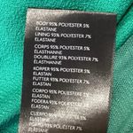 Anthropologie  Maya Green Ruched Cowl Neck Sleeveless Slit Midi Bodycon Dress XXS Photo 5