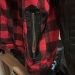 RD Style  buffalo plaid, biker jacket, size medium Photo 4