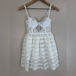 For Love & Lemons Love Story Slip Dress in White size XS NEW $159 VS Bride Photo 10