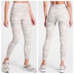 Athleta  Elation Camo 7/8 Tight in Taupe Size XS Photo 1