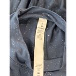 Lululemon Women Top Blue Time to Restore Mock Neck Tank Front Tie Stretch Size 8 Photo 3