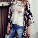 Billabong Tame Heart Open Cardigan Size Small Kimono Beach Surf Travel Resort Photo 0