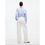 Madewell The Harlow Wide Leg Jean Airy Denim Baggy White High Waist US 33 NWT Photo 3