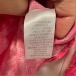 Frank & Eileen size Large Paul Shirt Pink Linen Palm Tree Print Button Down Photo 5