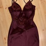 Windsor Strappy Deep Plum Dress Photo 0