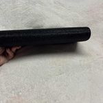 Norwegian Cruise Club Black Shiny Formal Clutch Purse With Removable Chain Silver Photo 2