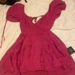 Lulus Pink/Magenta Dress. Photo 1