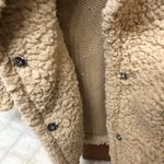 Sherpa Teddy Jacket Tan Photo 2