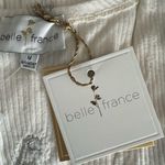 Belle France Off-White Button-Up Hi-Low Hem Sweater (Made in Italy) Size M New Photo 6