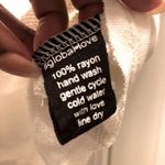 NEW Global Love Cropped Sleeveless Sweatshirt Blue Size M Photo 6