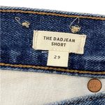Madewell Women’s 29 The Dad Jean Short Medium Wash Distressed Loose Fit Photo 4