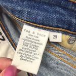Rag and Bone  Size 29 Nina High Rise Button Fly Denim Jeans‎ Raw Hem Fire Island Photo 9