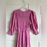 Free People  Dress‎ String Of Hearts Maxi Dress Pink XS NWT Photo 5