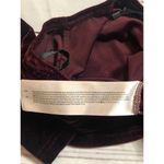 MINKPINK Long sleeve Crop top XS Red Cranberry Velour Holiday Christmas Photo 98