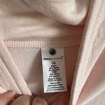 Yogalicious Light Pink Mock Cowl Neck Lightweight Athletic Sweatshirt Womens L Photo 4