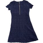 Lulus Dress Womens X Small Blue Lace Mini Love You For‎ Eternity Shift Flirty Size XS Photo 3
