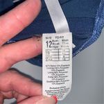 Seafolly Women's Triangle Bikini Top Blue/White Size 12 Wide Strap Photo 3