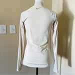 Nike mock neck shimmer stripe top, medium Photo 8