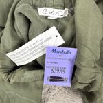 On The Road NWT Distressed Joggers Olive Green Casual Pants Comfy Size M Photo 2