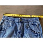 BDG Shorts Urban Outfitters Demin Jean Size 27 Stretch Blue Jeans Roll Up Cuffs Photo 11