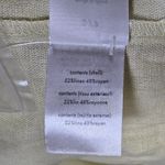 We Wore What  Camp‎ Collar Linen Shirt Dress Garden Glade Yellow S NWT Photo 4