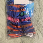 JASAMBAC XXL Strappy Tankini Swimsuit Boy Shorts Bathing Suits Two Piece New Blue Photo 4