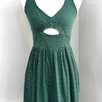 Kendall + Kylie Dark Green Halter Dress Size Small Photo 1