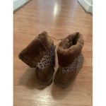Charles Albert  Women's  Leopard Animal Print Faux Fur Boots Size 8 Photo 7