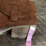 Forever 21  Short Ankle Cowgirl Boots Faux Suede Brown pointed toe Women’s Size 8 Photo 8