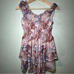 Urban Outfitters  Neutr Mot Shorts Romper Size S Baby Doll Y2K Tiered Renaissance Photo 3