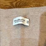 Abercrombie & Fitch Oversized V-Neck Sweater Soft A & F Collection Beige XXL Photo 5